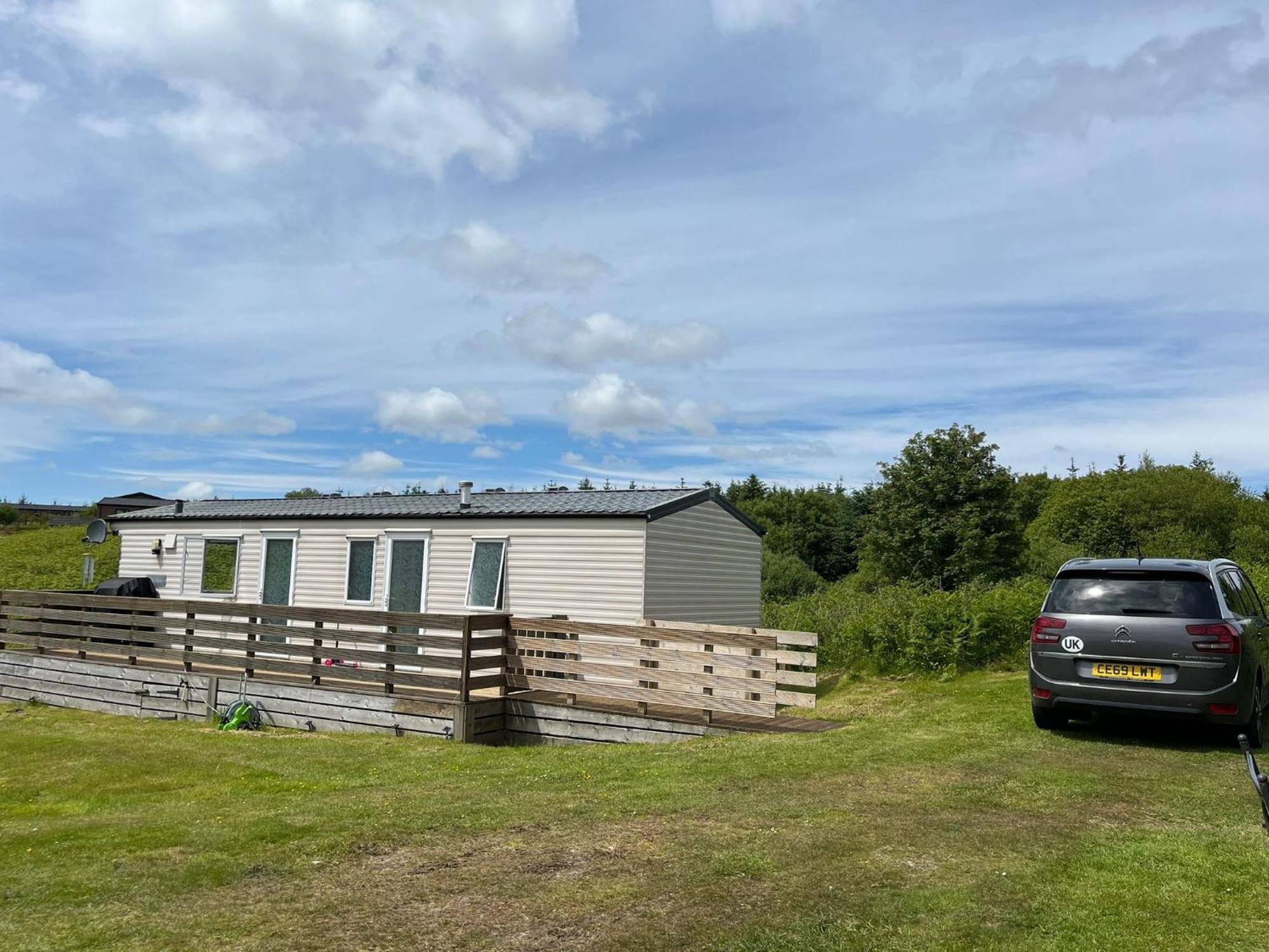 Lochview Retreat Caravan Balminnoch 외부 사진