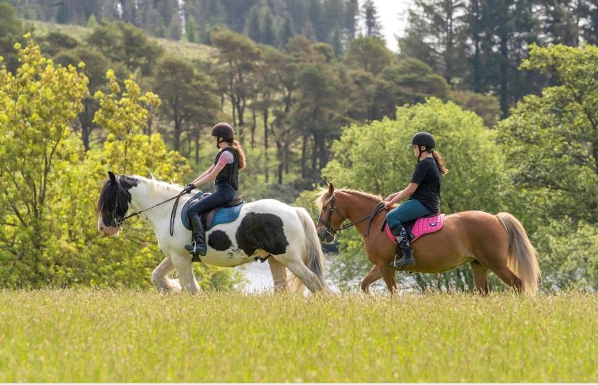 Lochview Retreat Caravan Balminnoch 외부 사진