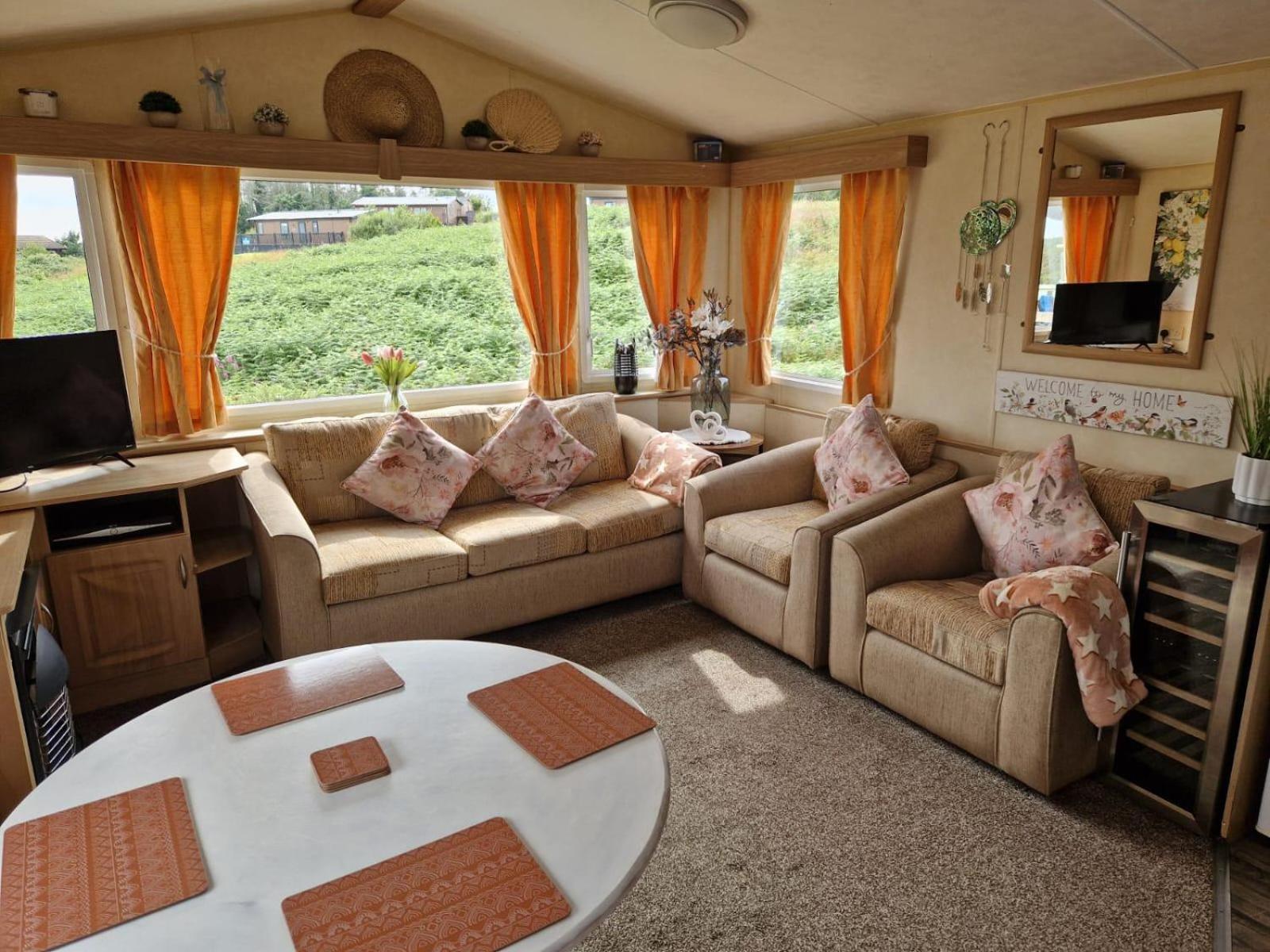 Lochview Retreat Caravan Balminnoch 외부 사진